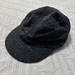 Vintage Timberland gray wool newsboy hat